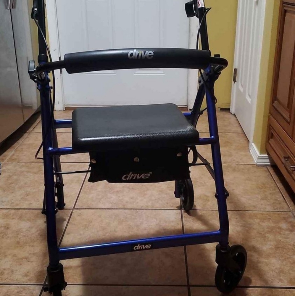 PRIDE Rollator (Blue)